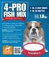 Label of Perfectly Raw ™ 4 Pro Fish Mix