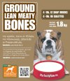Label of Perfectly Raw ™ Ground Lean Meaty Bones