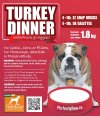Label of Perfectly Raw ™ Turkey Dinner