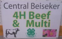 Beiseker 4H Sign