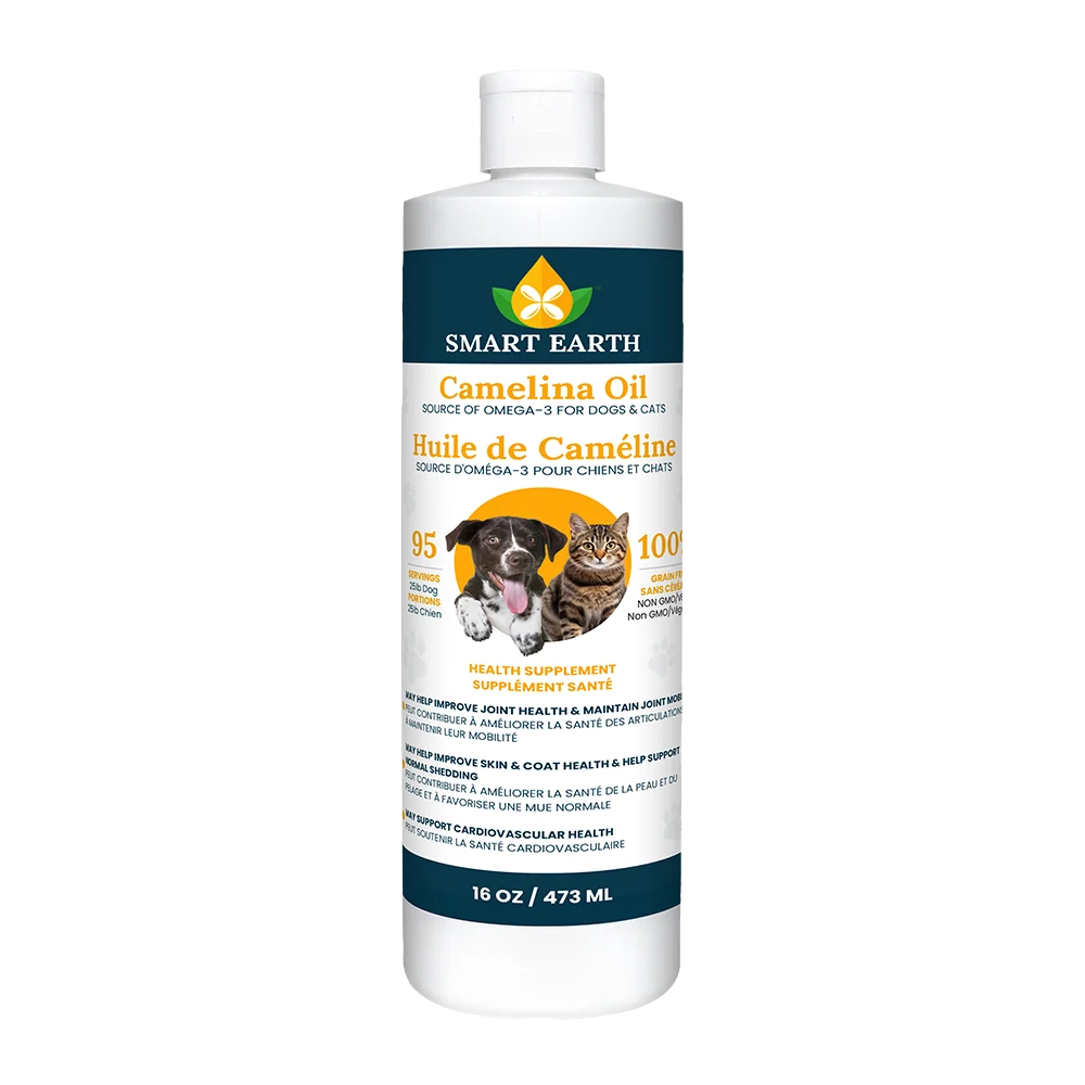 Smart Earth Camelina Oil for Dogs and Cats